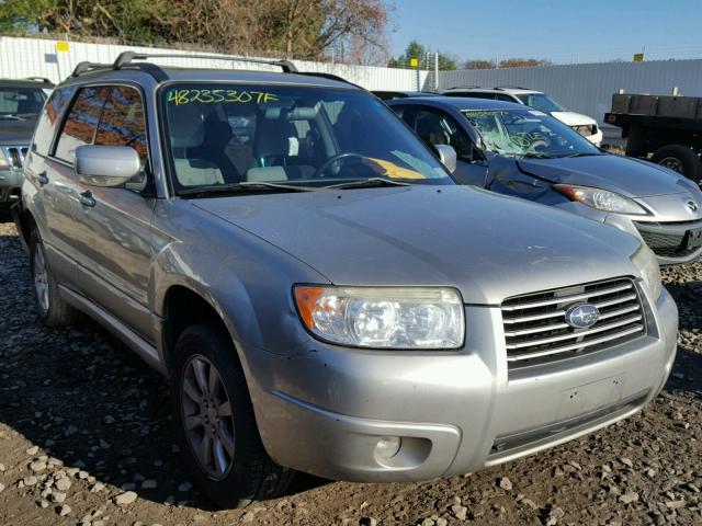 JF1SG65607G727828 - 2007 SUBARU FORESTER 2 SILVER photo 1