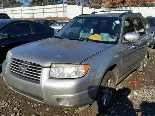 JF1SG65607G727828 - 2007 SUBARU FORESTER 2 SILVER photo 2