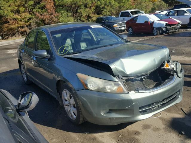 1HGCP36888A013139 - 2008 HONDA ACCORD EXL GREEN photo 1