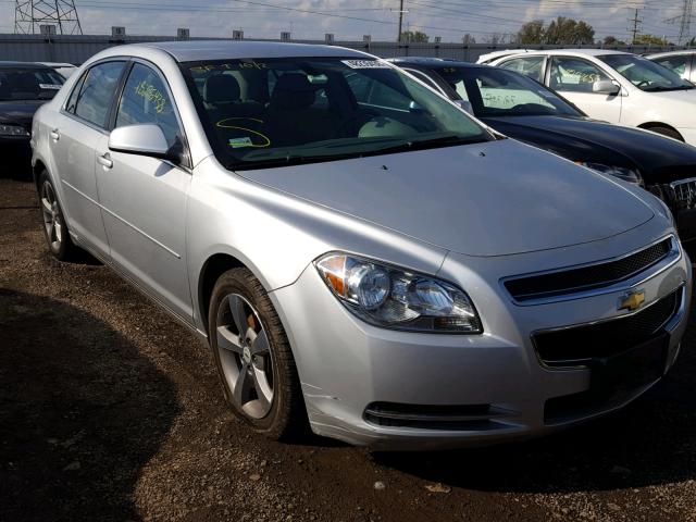 1G1ZC5EU7BF169948 - 2011 CHEVROLET MALIBU 1LT SILVER photo 1