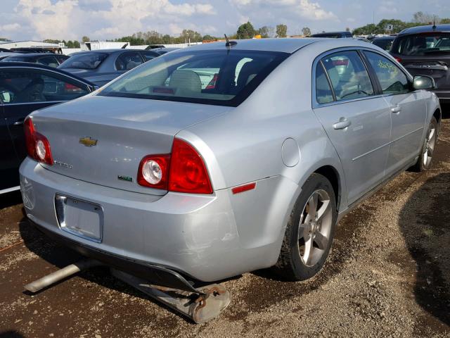 1G1ZC5EU7BF169948 - 2011 CHEVROLET MALIBU 1LT SILVER photo 4