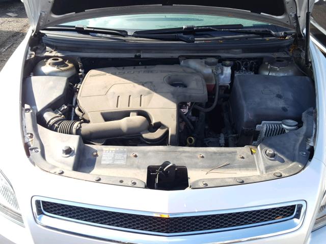 1G1ZC5EU7BF169948 - 2011 CHEVROLET MALIBU 1LT SILVER photo 7