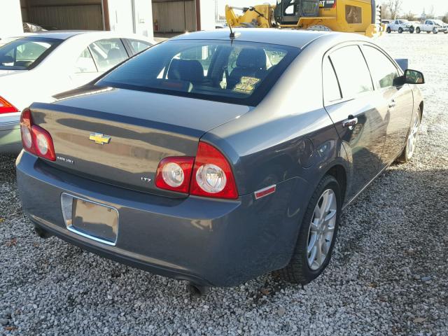 1G1ZK57749F180104 - 2009 CHEVROLET MALIBU LTZ GRAY photo 4