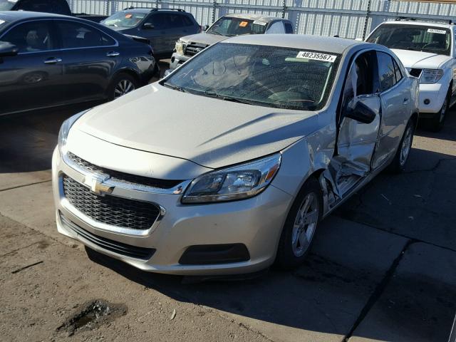 1G11B5SL6FF208790 - 2015 CHEVROLET MALIBU LS TAN photo 2