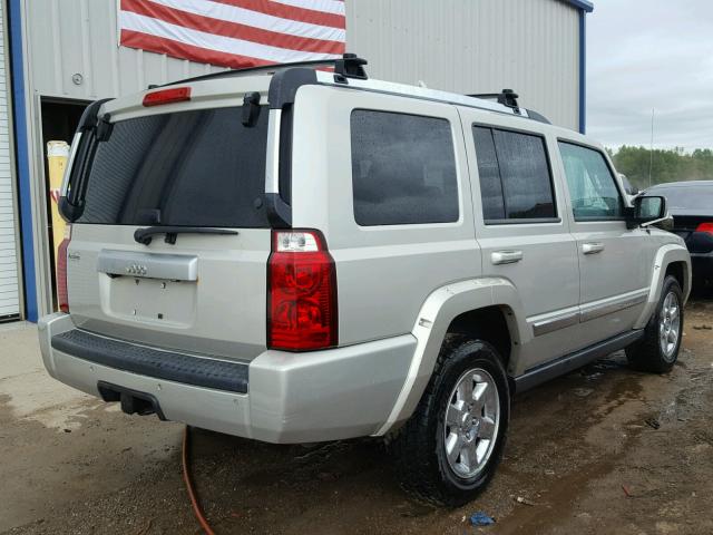 1J8HG68217C626763 - 2007 JEEP COMMANDER თაფლისფერი ფოტო 4