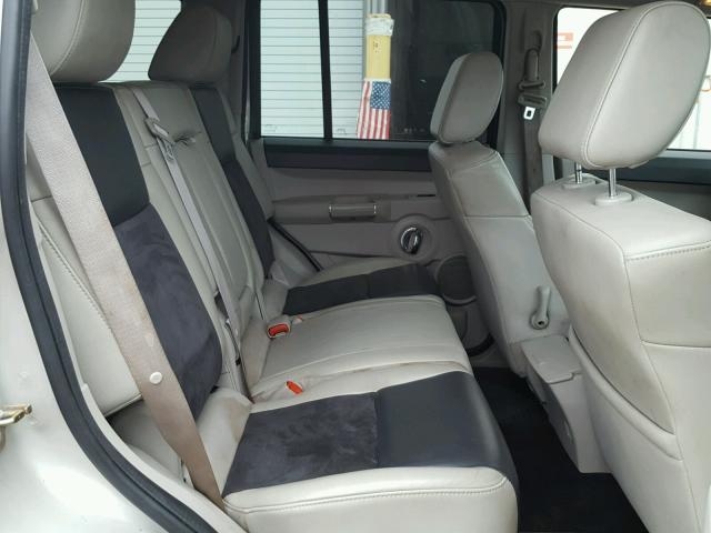 1J8HG68217C626763 - 2007 JEEP COMMANDER თაფლისფერი ფოტო 6