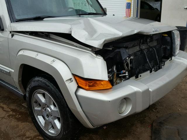 1J8HG68217C626763 - 2007 JEEP COMMANDER თაფლისფერი ფოტო 9