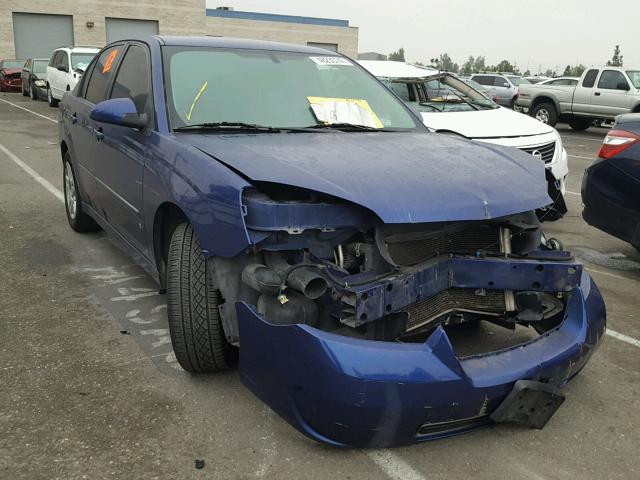 1G1ZT53F16F217650 - 2006 CHEVROLET MALIBU LT BLUE photo 1