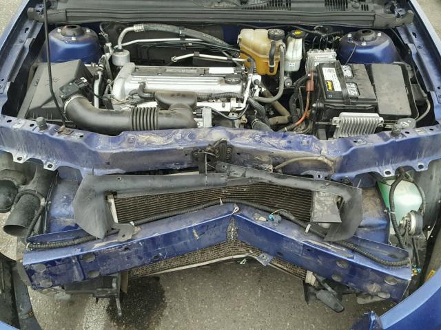 1G1ZT53F16F217650 - 2006 CHEVROLET MALIBU LT BLUE photo 7