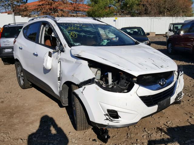 KM8JU3AG4FU004958 - 2015 HYUNDAI TUCSON LIM WHITE photo 1