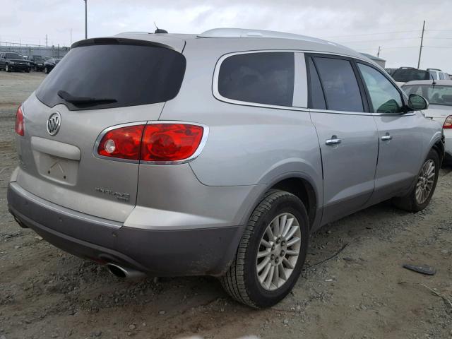 5GAER237X8J284003 - 2008 BUICK ENCLAVE CX GRAY photo 4