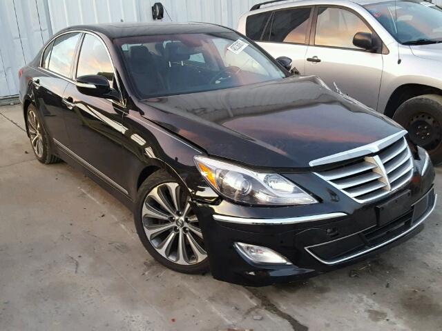 KMHGC4DH7DU257325 - 2013 HYUNDAI GENESIS 5. BLACK photo 1