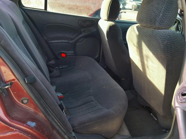 1G2NF52E22M602439 - 2002 PONTIAC GRAND AM S MAROON photo 6