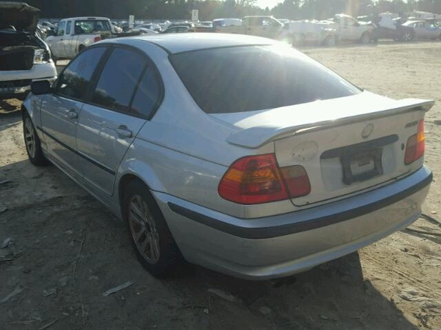 WBAET37492NH00029 - 2002 BMW 325 I SILVER photo 3