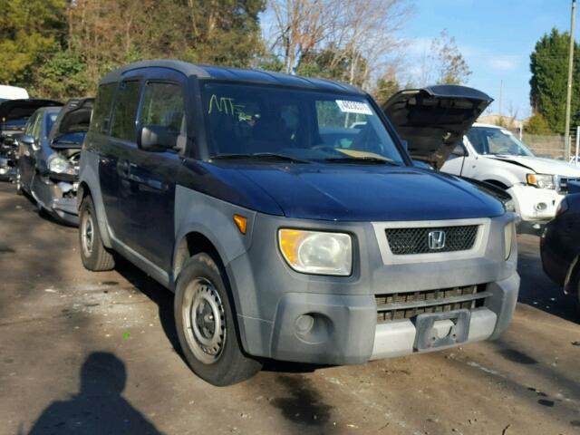 5J6YH28203L027175 - 2003 HONDA ELEMENT DX BLUE photo 1