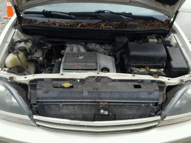 JT6HF10U4Y0160072 - 2000 LEXUS RX 300 WHITE photo 7