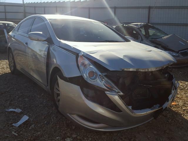 5NPEB4AC1CH432281 - 2012 HYUNDAI SONATA GLS SILVER photo 1