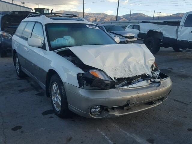 4S3BH6868Y7600992 - 2000 SUBARU LEGACY OUT WHITE photo 1