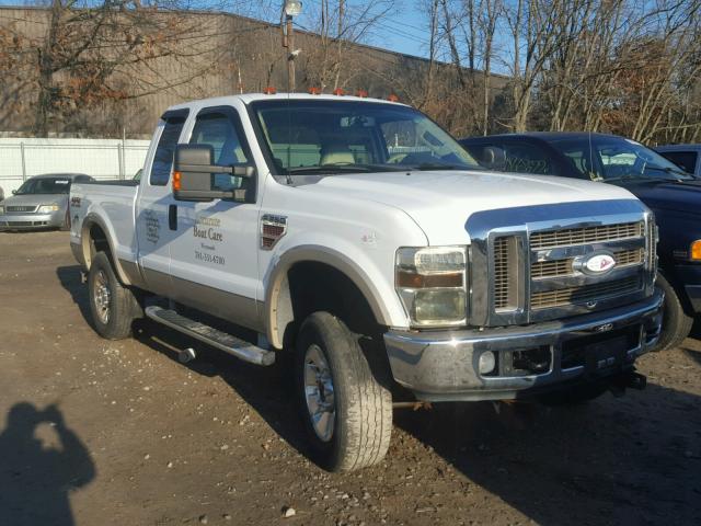 1FTWX31R28EA50482 - 2008 FORD F350 SRW S WHITE photo 1