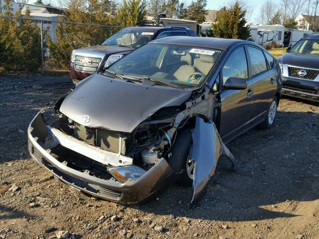 JTDKB20U073275412 - 2007 TOYOTA PRIUS GRAY photo 2