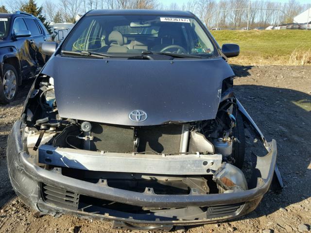 JTDKB20U073275412 - 2007 TOYOTA PRIUS GRAY photo 9