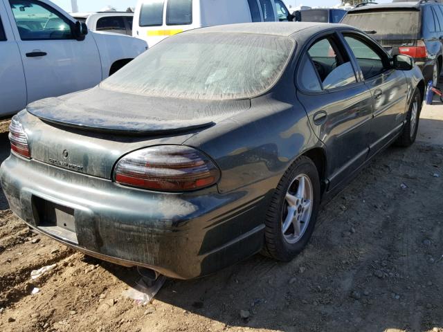 1G2WR5219XF345137 - 1999 PONTIAC GRAND PRIX Жасыл фото 4