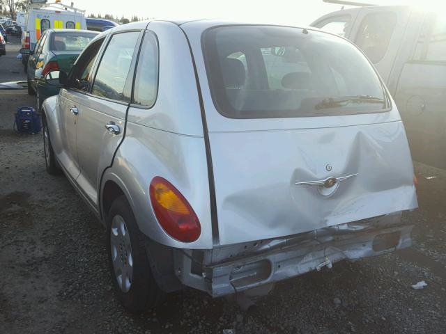 3C4FY48B75T623691 - 2005 CHRYSLER PT CRUISER SILVER photo 3