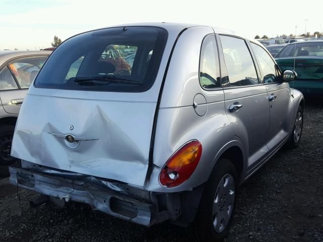 3C4FY48B75T623691 - 2005 CHRYSLER PT CRUISER SILVER photo 4