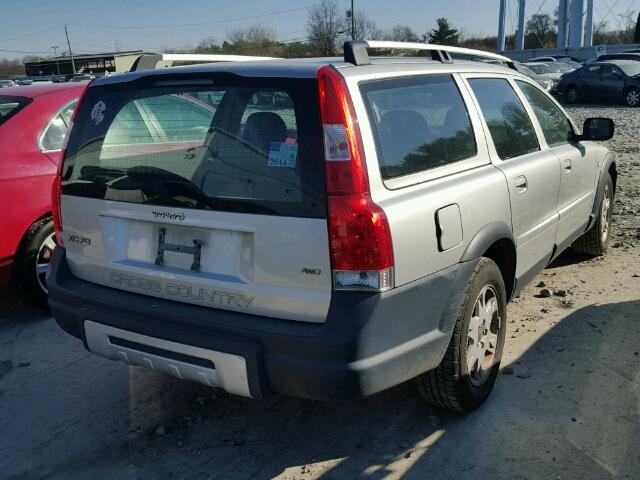 YV4SZ592461239485 - 2006 VOLVO XC70 SILVER photo 4