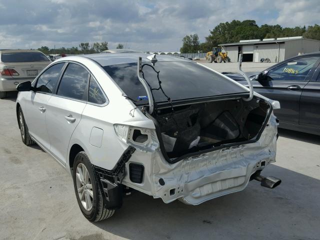 5NPE24AF9FH259365 - 2015 HYUNDAI SONATA SE SILVER photo 3