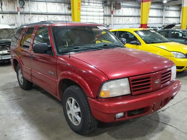 1GHDT13W9Y2294443 - 2000 OLDSMOBILE BRAVADA RED photo 1