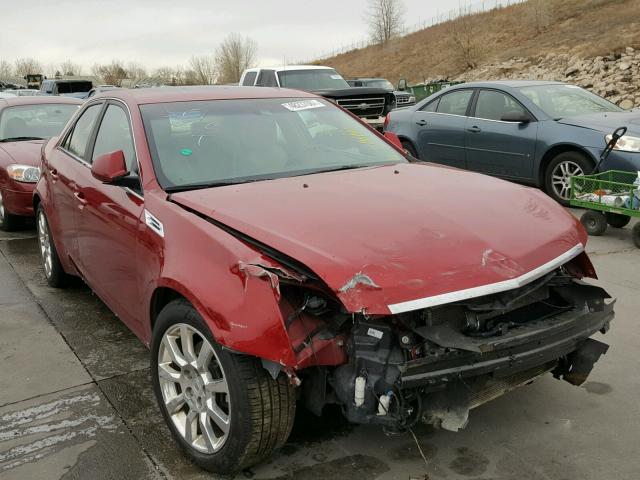 1G6DS57V190159507 - 2009 CADILLAC CTS HI FEA RED photo 1