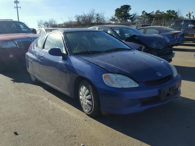 JHMZE14782T000463 - 2002 HONDA INSIGHT BLUE photo 1