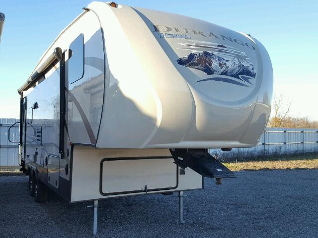 4EZFD272XE6076135 - 2014 DURA 5TH WHEEL BROWN photo 1