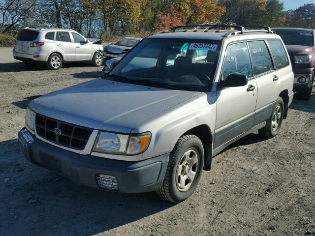 JF1SF6350XH739999 - 1999 SUBARU FORESTER L SILVER photo 2