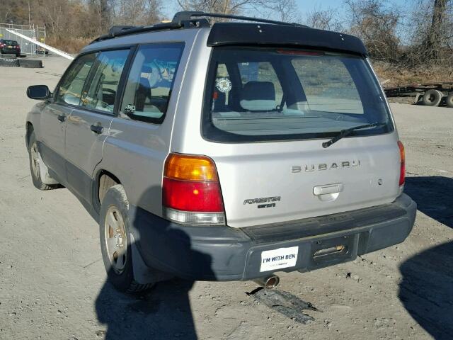 JF1SF6350XH739999 - 1999 SUBARU FORESTER L SILVER photo 3