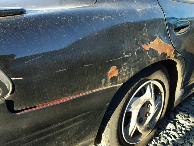 1G2WK52J93F145146 - 2003 PONTIAC GRAND PRIX BLACK photo 10