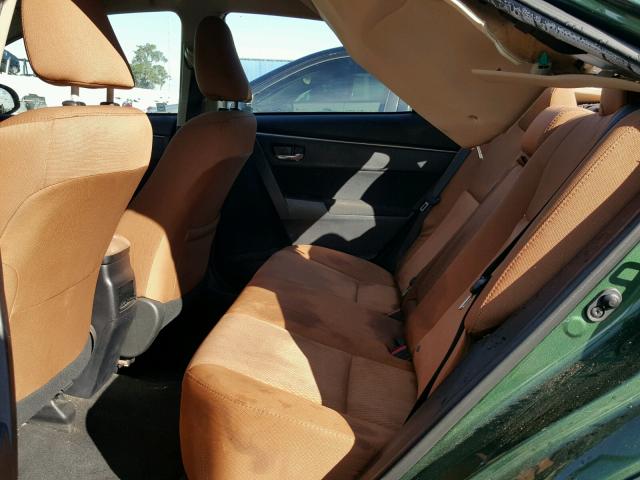 2T1BPRHE3FC374030 - 2015 TOYOTA COROLLA EC 绿色 照片 6