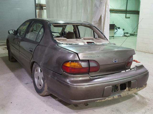 1G1NE52J916197932 - 2001 CHEVROLET MALIBU LS 灰色 照片 3