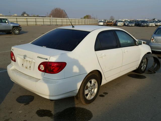 JTDBR32E430016666 - 2003 TOYOTA COROLLA CE WHITE photo 4