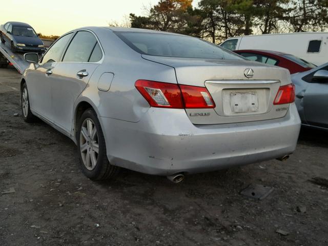 JTHBJ46G382176993 - 2008 LEXUS ES 350 SILVER photo 3