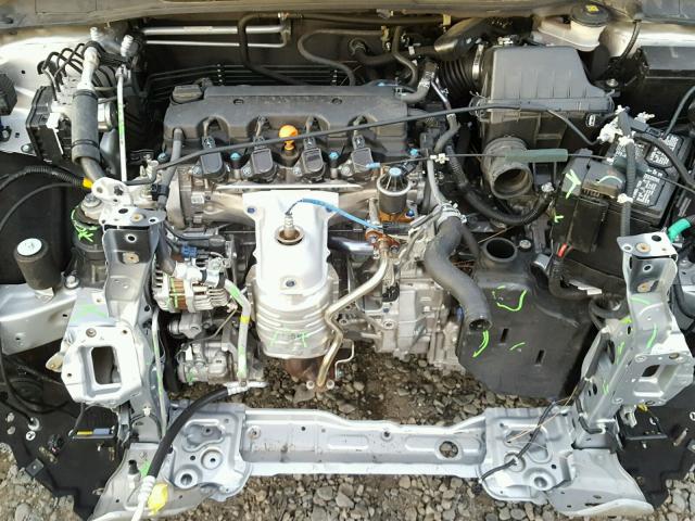 3CZRU5H71GM746386 - 2016 HONDA HR-V EXL SILVER photo 7