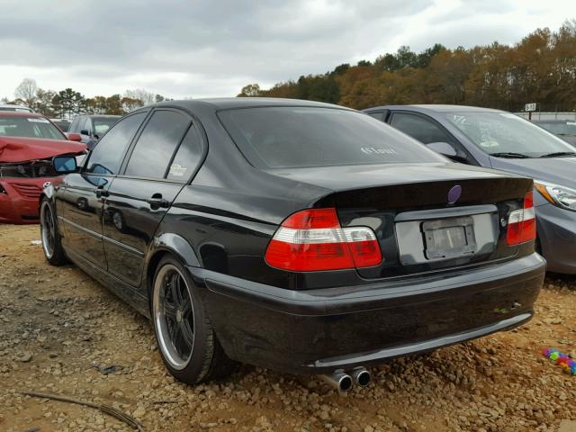 WBAAZ334X3PH34487 - 2003 BMW 325 I BLACK photo 3