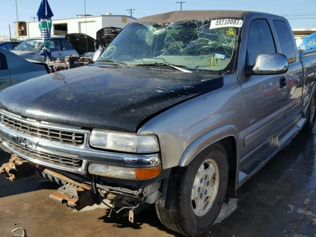 1GCEC19T6YZ219178 - 2000 CHEVROLET SILVERADO TAN photo 10