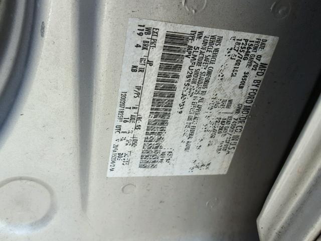 5LMFU28R53LJ09319 - 2003 LINCOLN NAVIGATOR Srebrny zdjęcie 10