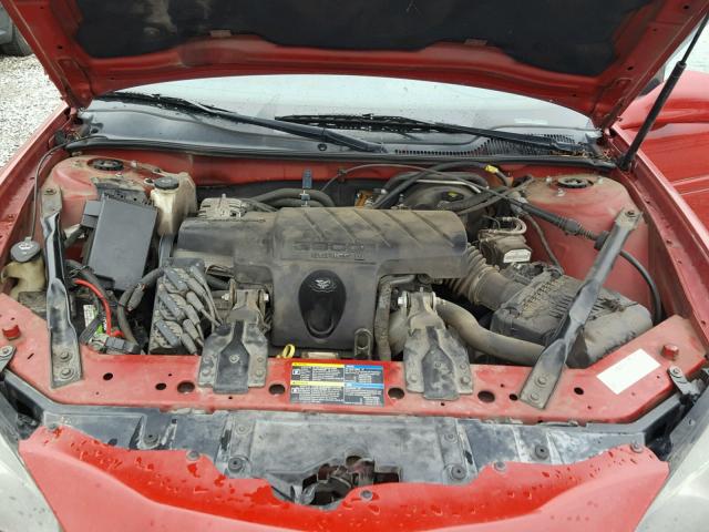 2G2WR554971131665 - 2007 PONTIAC GRAND PRIX RED photo 7