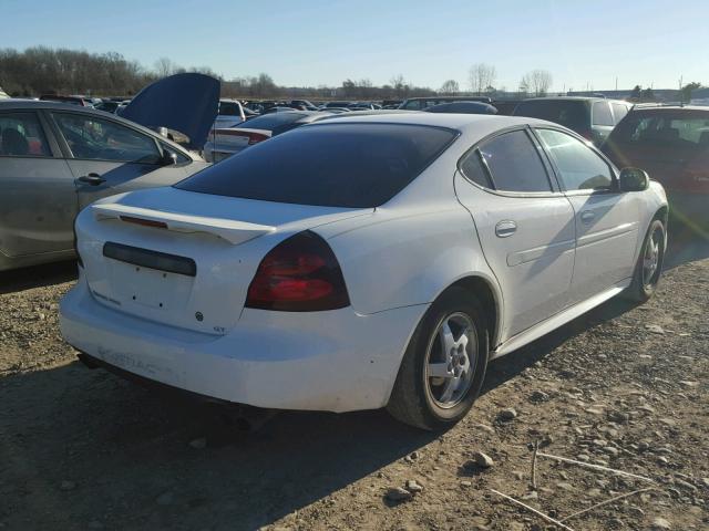 2G2WP522341349234 - 2004 PONTIAC GRAND PRIX თეთრი ფოტო 4