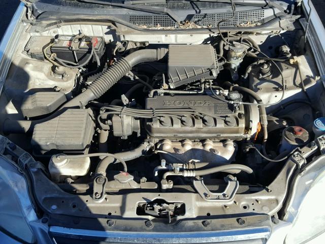 2HGEJ6613YH594999 - 2000 HONDA CIVIC BASE SILVER photo 7