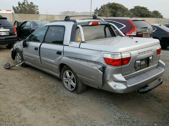 4S4BT62C637114828 - 2003 SUBARU BAJA SPORT SILVER photo 3