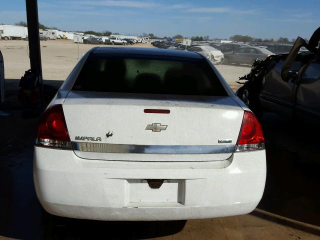 2G1WF5EK6B1162750 - 2011 CHEVROLET IMPALA LS WHITE photo 10